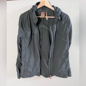 Indygena Podroz II Women's Utility Jacket Waterproof Stretch Dark Gray Green